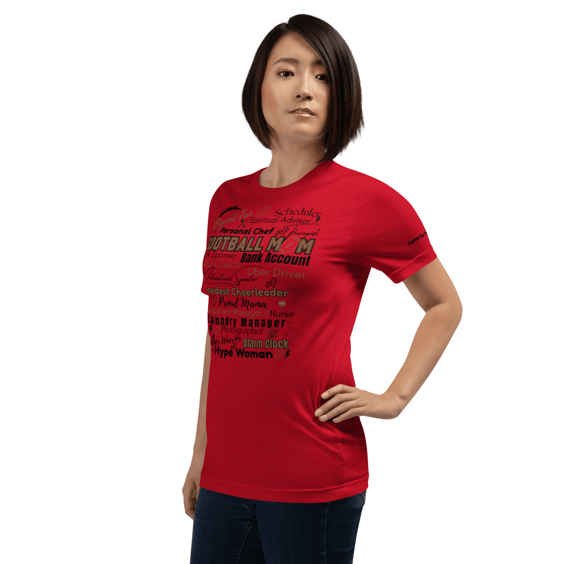 Football Mom All My Roles T-Shirt – Sports Mom Merch