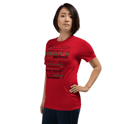 Football Mom All My Roles T-Shirt – Sports Mom Merch
