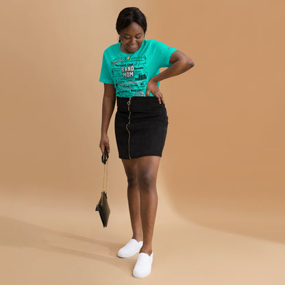 Band Mom All My Roles T-Shirt – Sports Mom Merch Product mockup