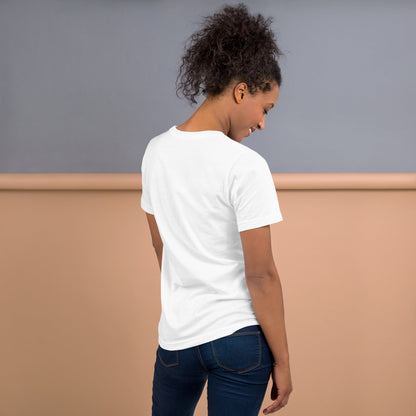 White Glow-Up Boss Mom T-Shirt with Empire Quote