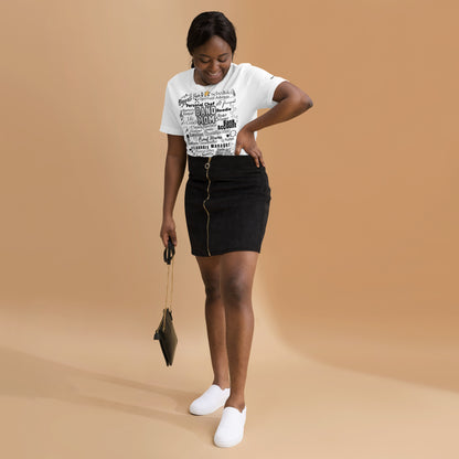 Band Mom All My Roles T-Shirt – Sports Mom Merch Product mockup