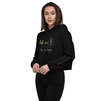 Motivational Mom Hoodie Glow-Up Style in Black