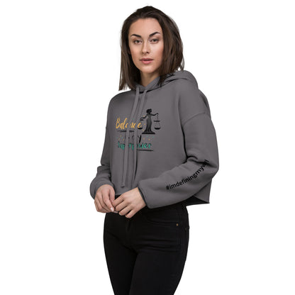 Motivational Mom Hoodie Glow-Up Style in Gray